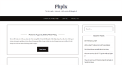Desktop Screenshot of phplx.net